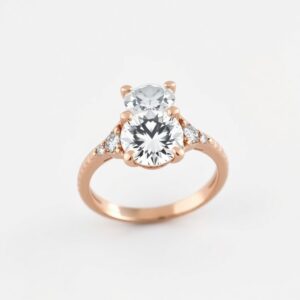 Elysian Elegance Custom Engagement Ring