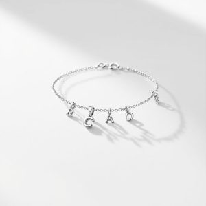 personalized-initial-charm-bracelet