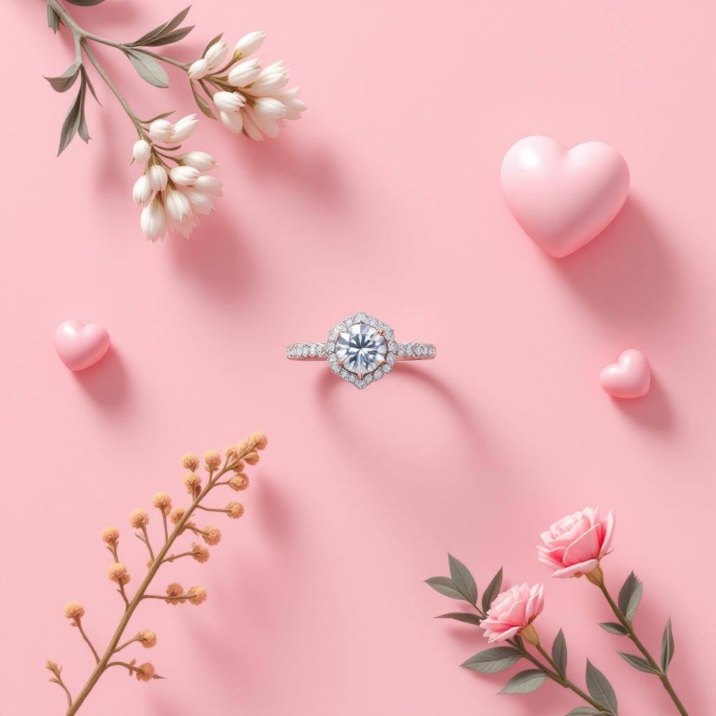 Elysian Dream Engagement Ring — The Elysian Dream Engagement Ring is a stunning testament to individuality and r