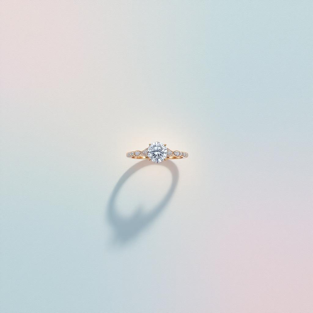 Elysian Elegance Custom Engagement Ring — The Elysian Elegance Custom Engagement Ring is a breathtaking symbol of love and